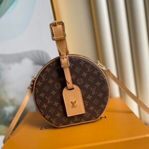 LV hard round cake box