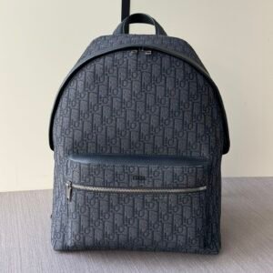 DIOR black flower backpack
