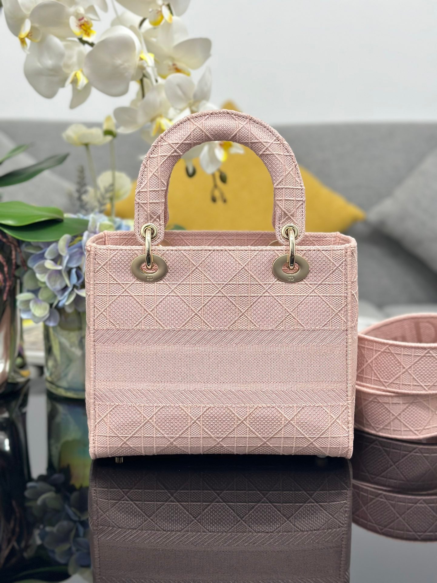 DIOR lady cany plaid bag - Image 2