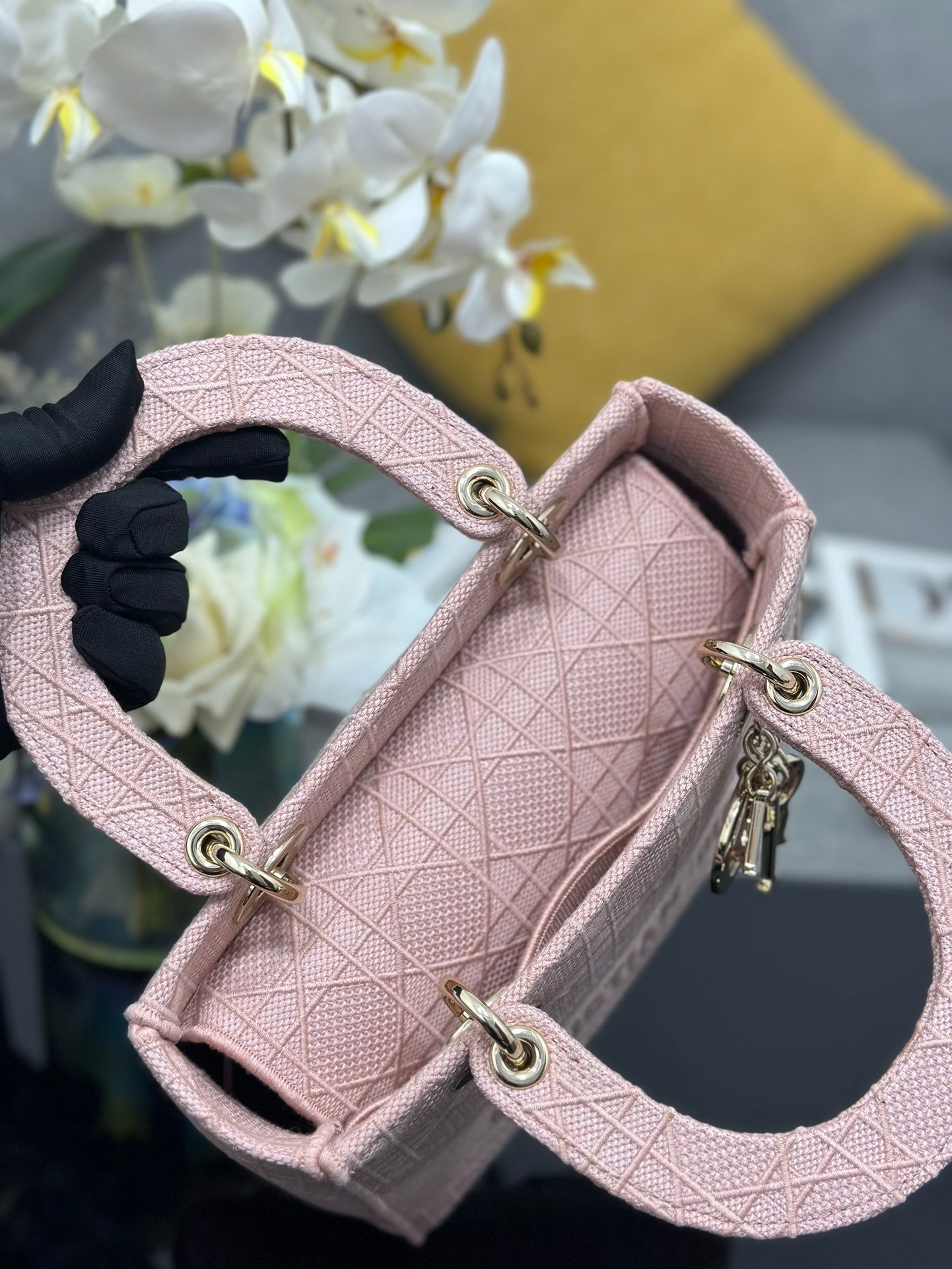 DIOR lady cany plaid bag - Image 7