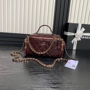 CHANEL bowling camera bag
