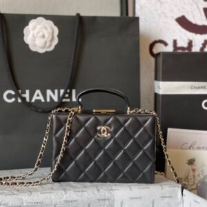 CHANEL makeup chain bag