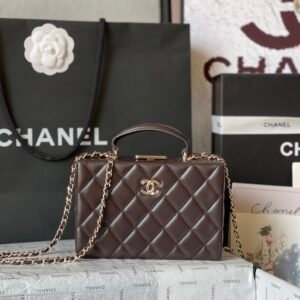 CHANEL makeup chain bag