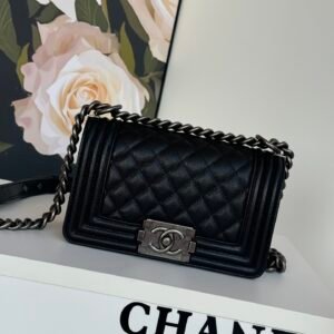 CHANEL leboy calfskin bag