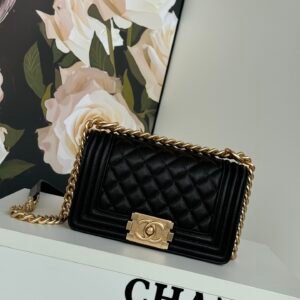 CHANEL leboy calfskin bag