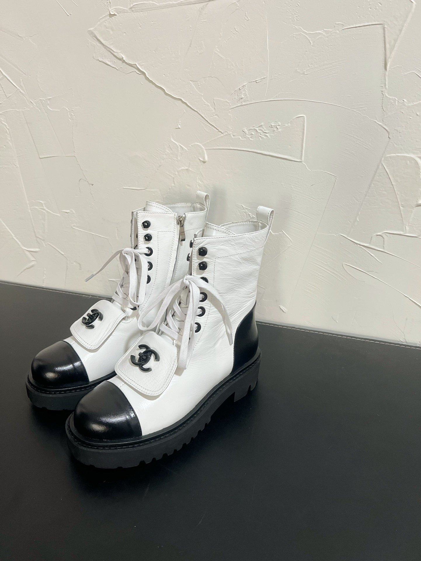 CHANEL Martin ankle boots