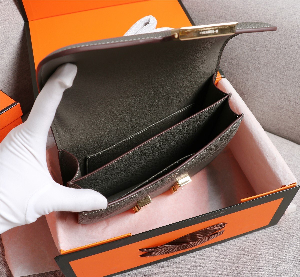 Hermes Bowling Tote Bag - Image 7