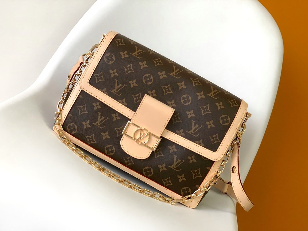 4 colors-LV Dauphine Soft
