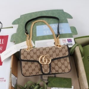 GG Marmonf Chain Shoulder Backpack