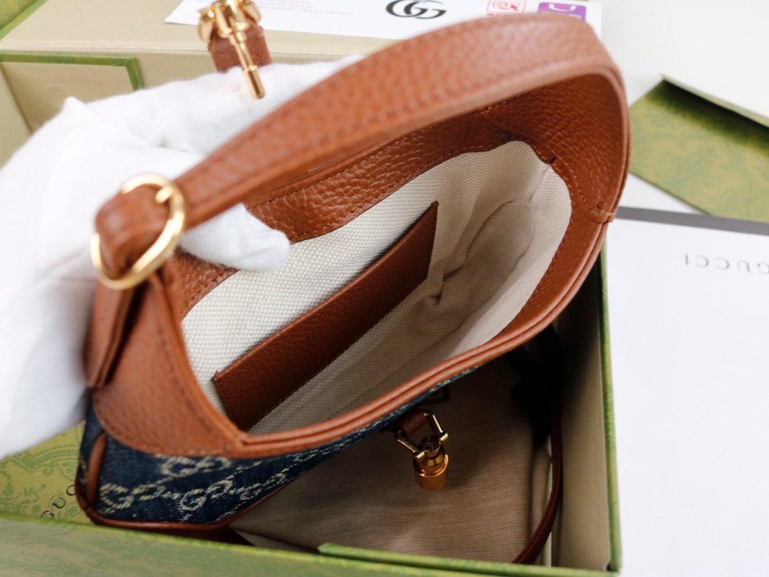 GUCCI denim bag - Image 7
