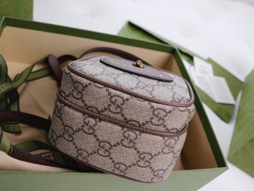 GUCCI Mini Cow Leather Bag - Image 7