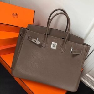 Hermès platinum bag