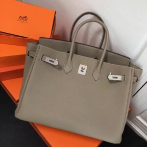 Hermès platinum bag
