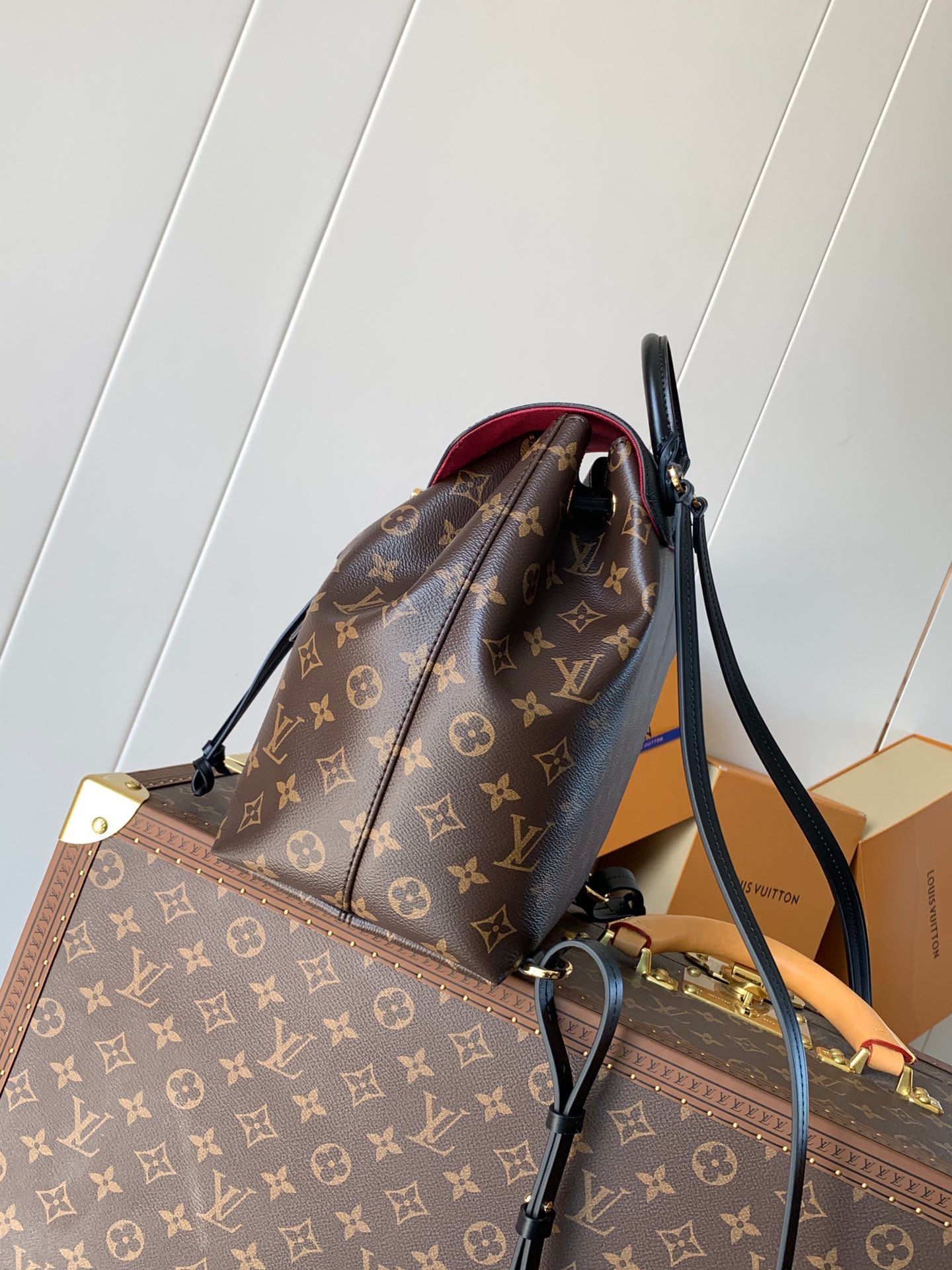 LV Montsouris small backpack bag - Image 3