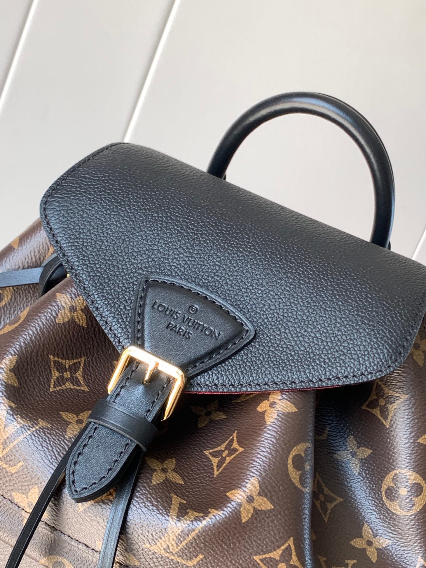 LV Montsouris small backpack bag - Image 4