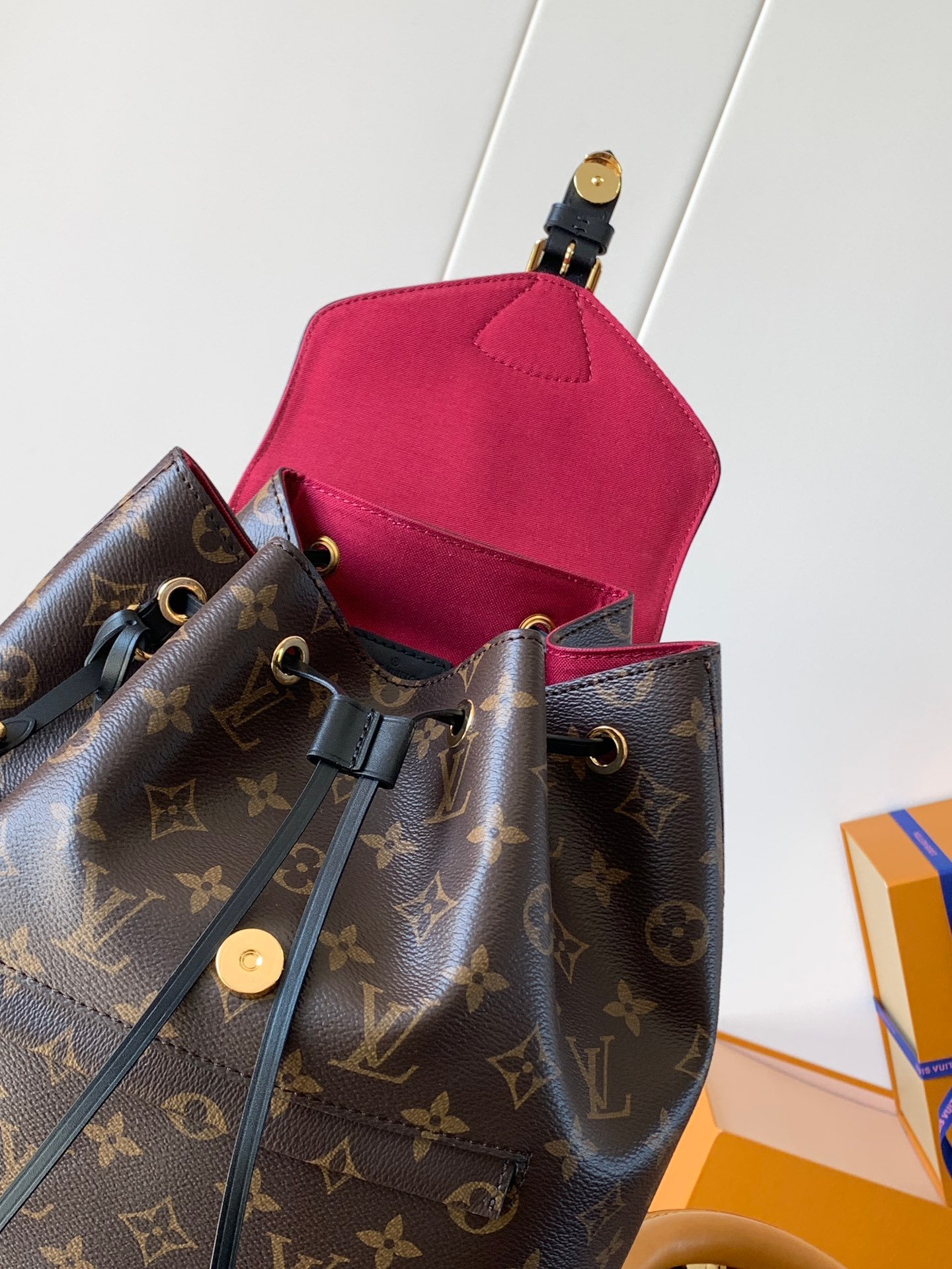 LV Montsouris small backpack bag - Image 6