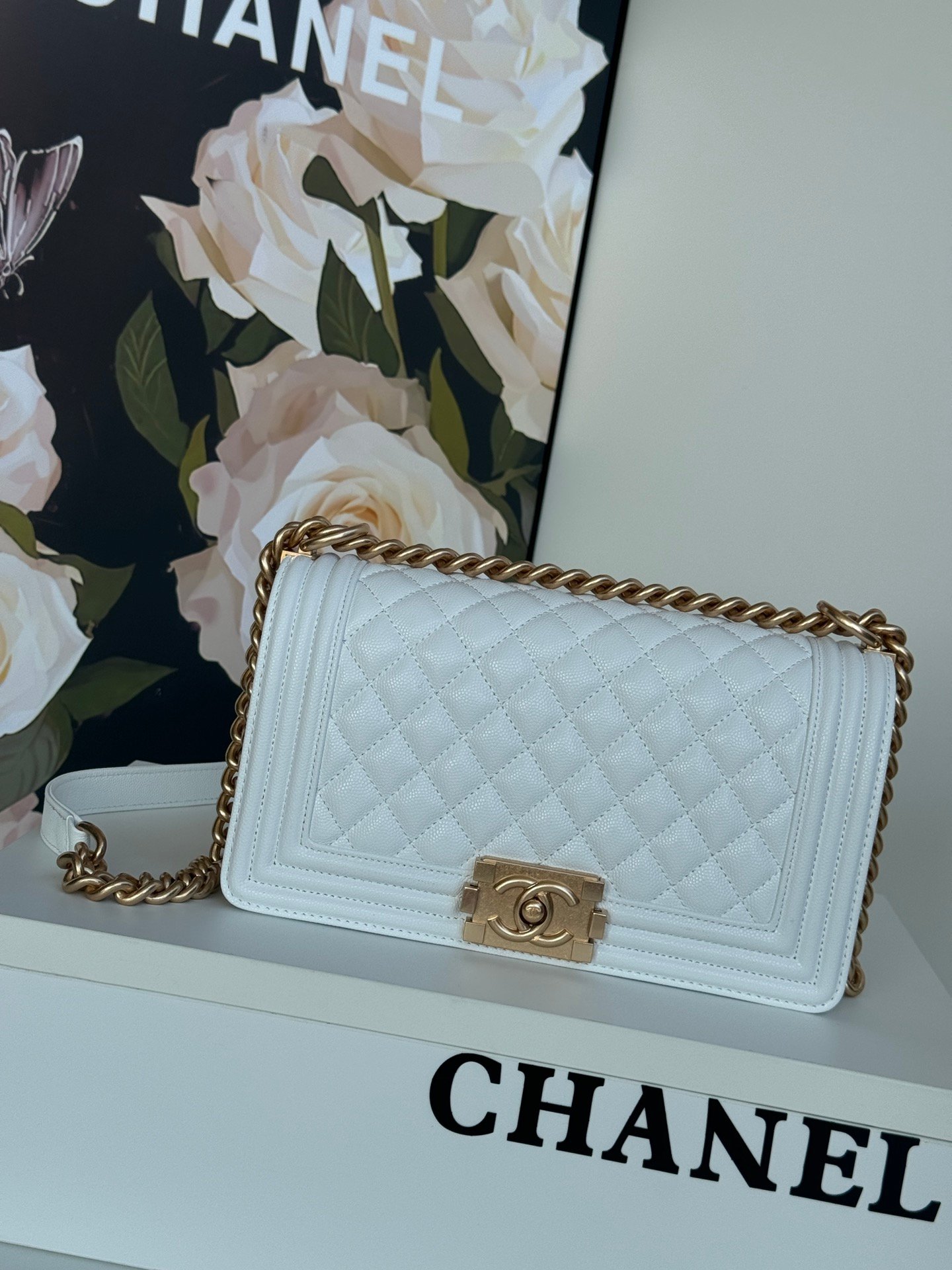 CHANEL leboy bag