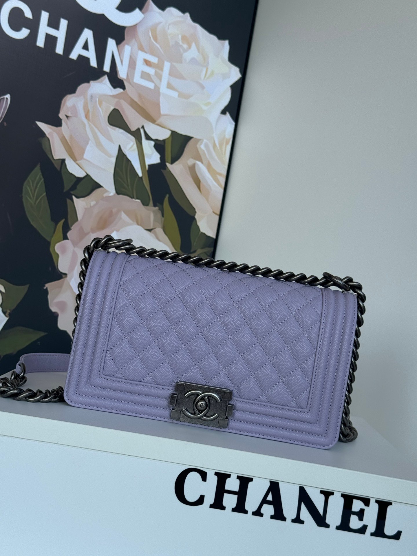 CHANEL leboy bag