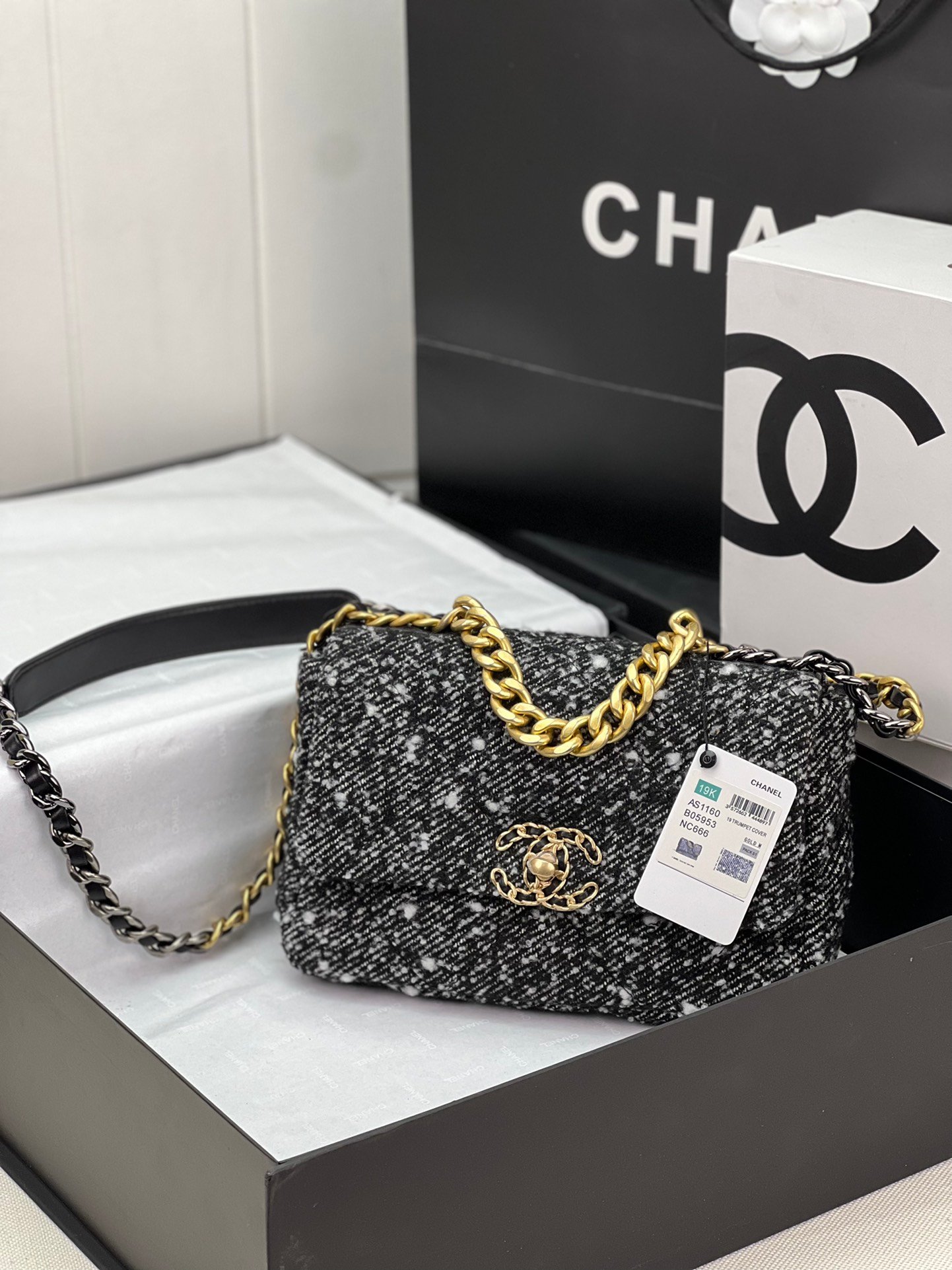 CHANEL plush handbag series