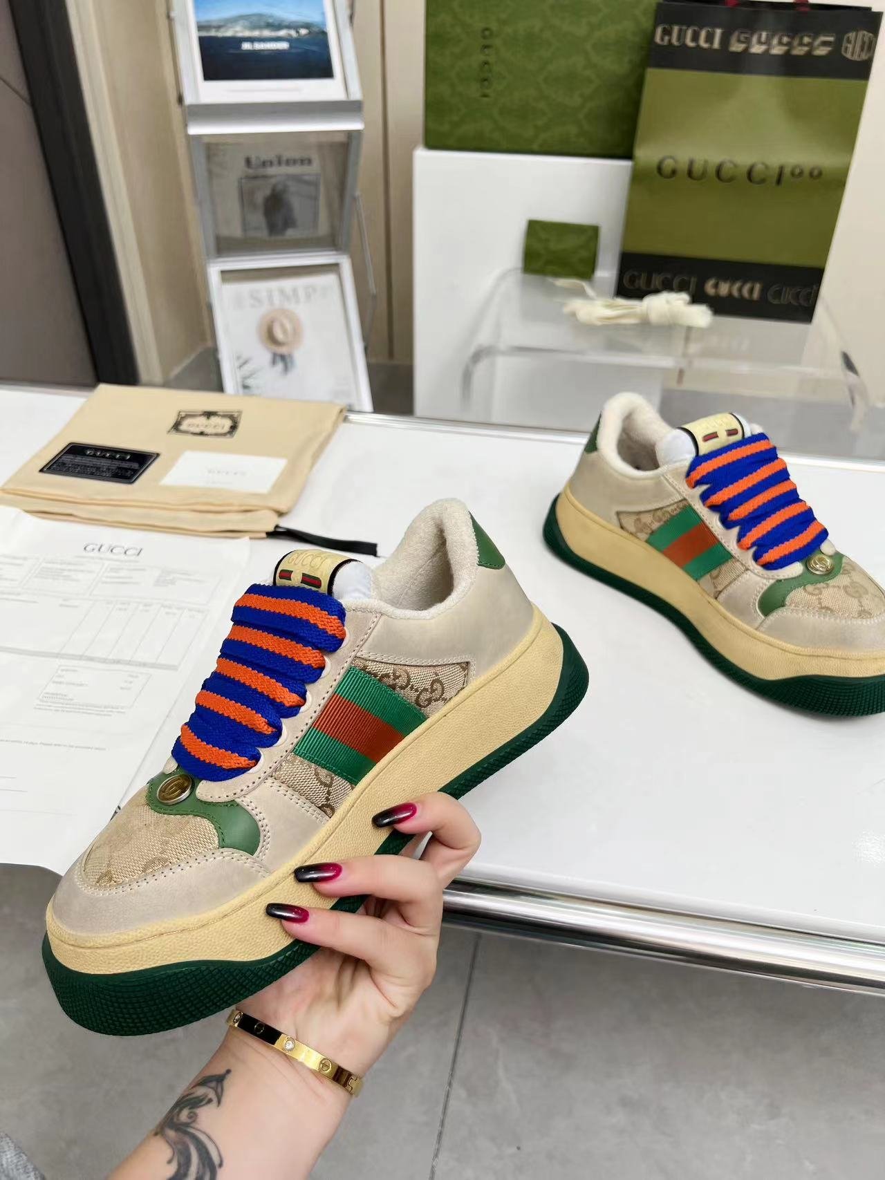 GUCCI Screener bread shoes - Image 8