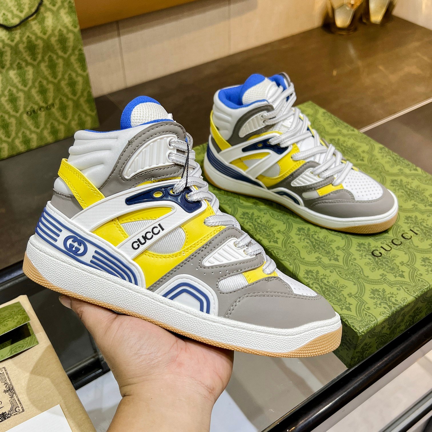 GUCCI basketball shoes - Image 2
