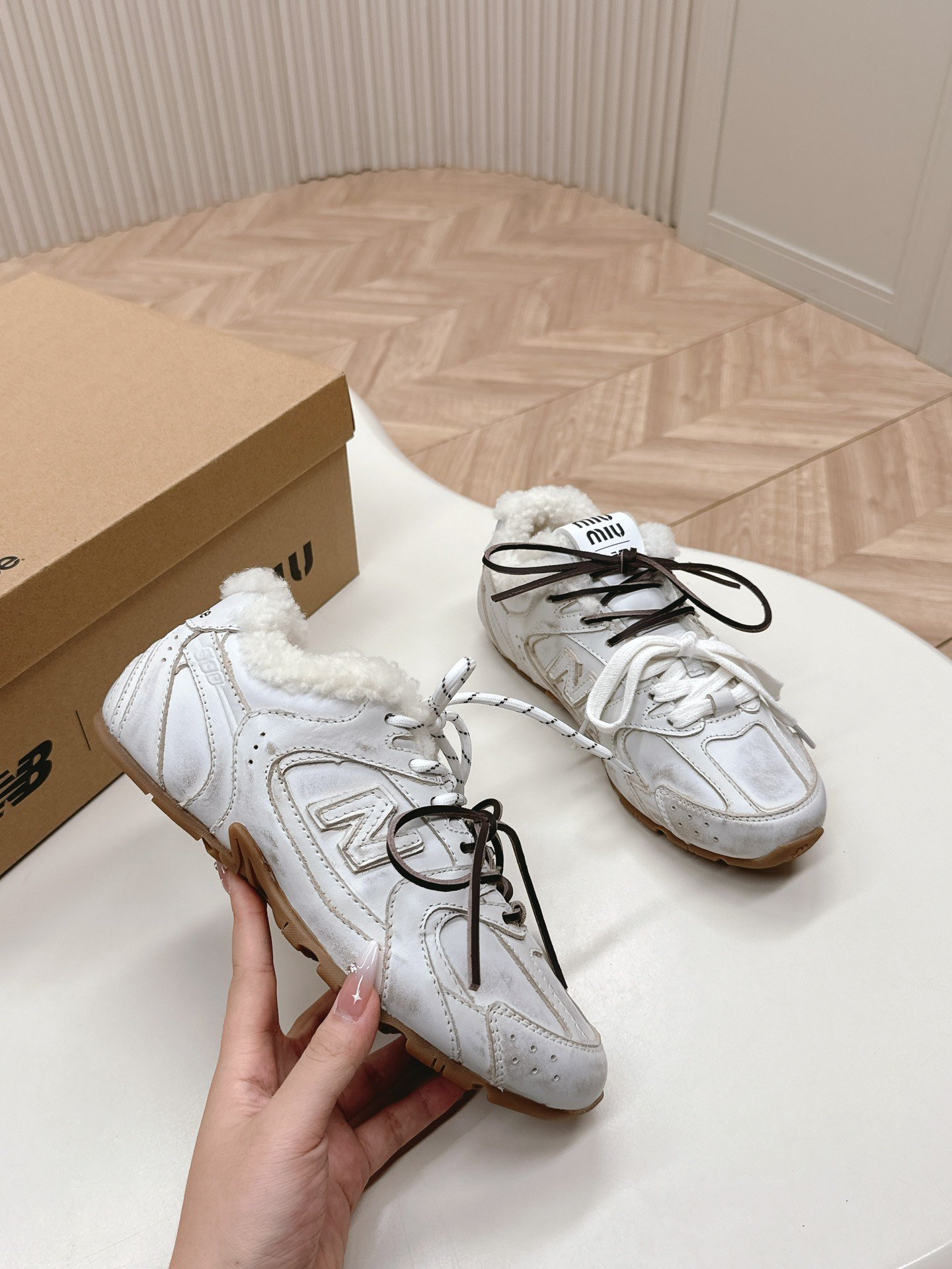 MiuMiu&New Balance collaboration forrest gump shoes - Image 4
