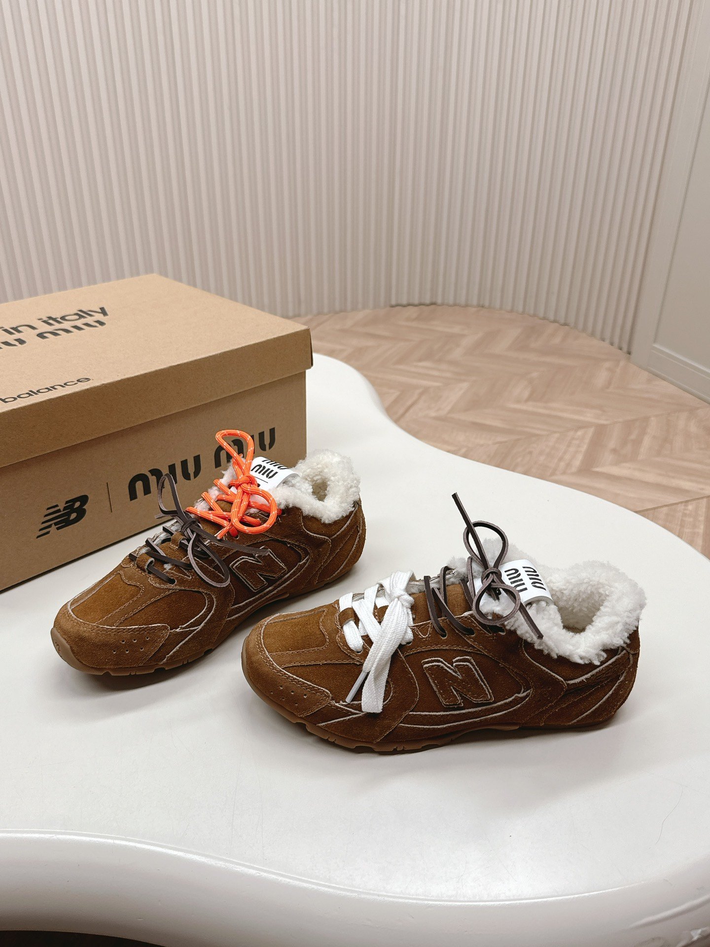 MiuMiu&New Balance collaboration forrest gump shoes