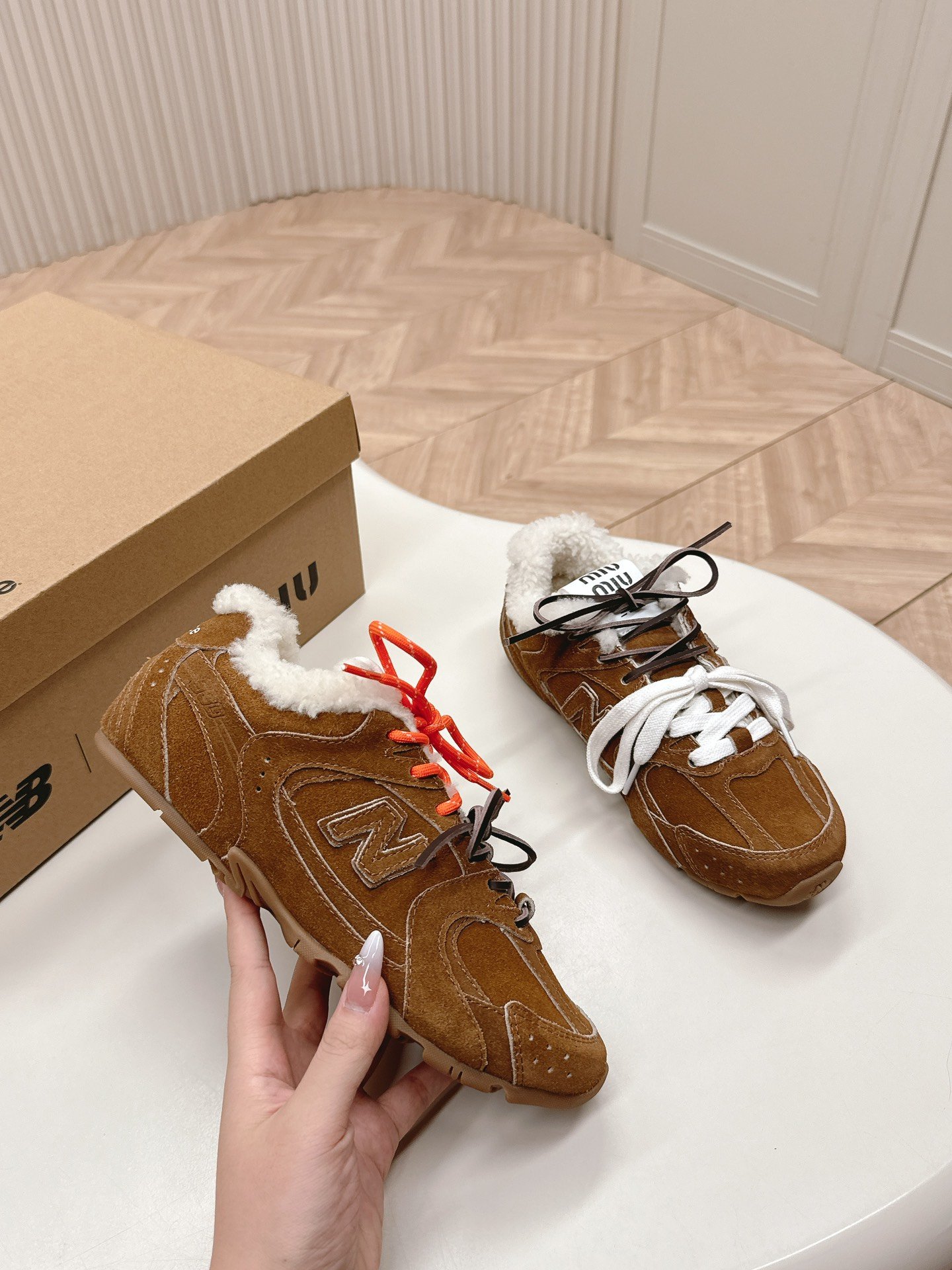 MiuMiu&New Balance collaboration forrest gump shoes - Image 4