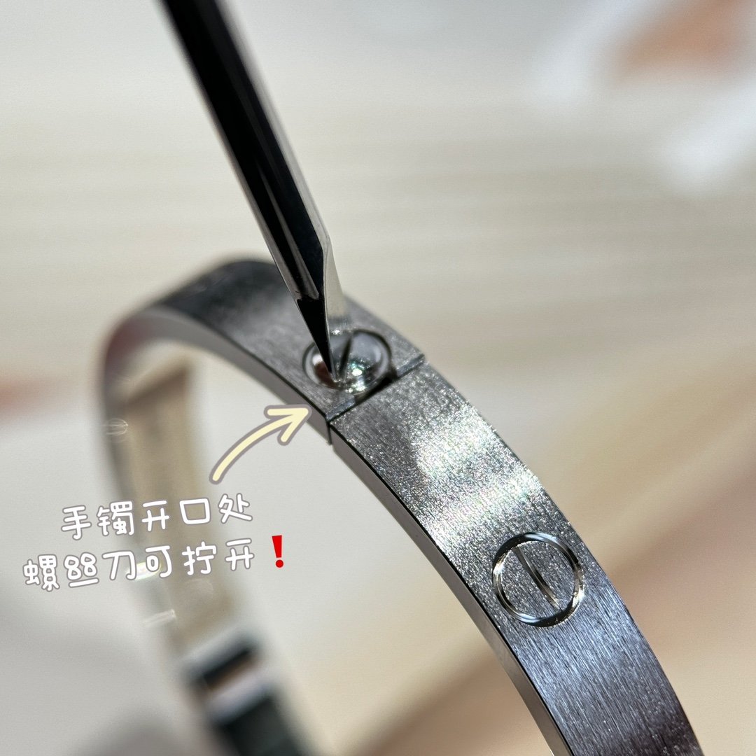 CARTIER brushed LOVE bracelet - Image 7