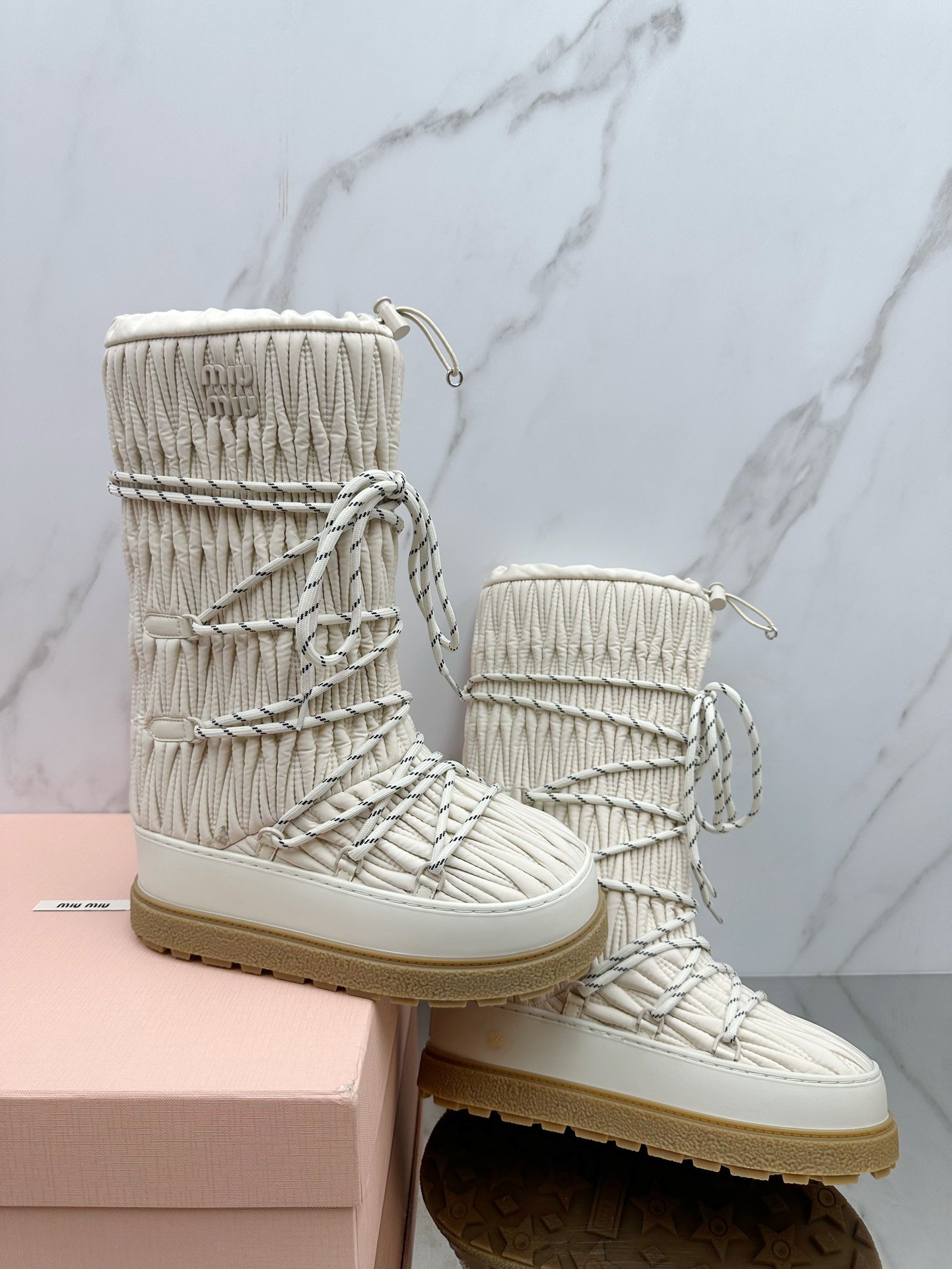 Miu Miu Retro Knight Boots