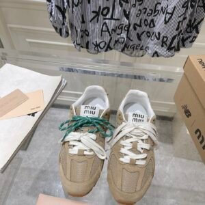 Miu Miu G027 x New Balance Co branded Sports Shoes