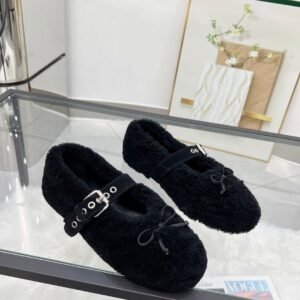 Miao Mu pure wool shoes