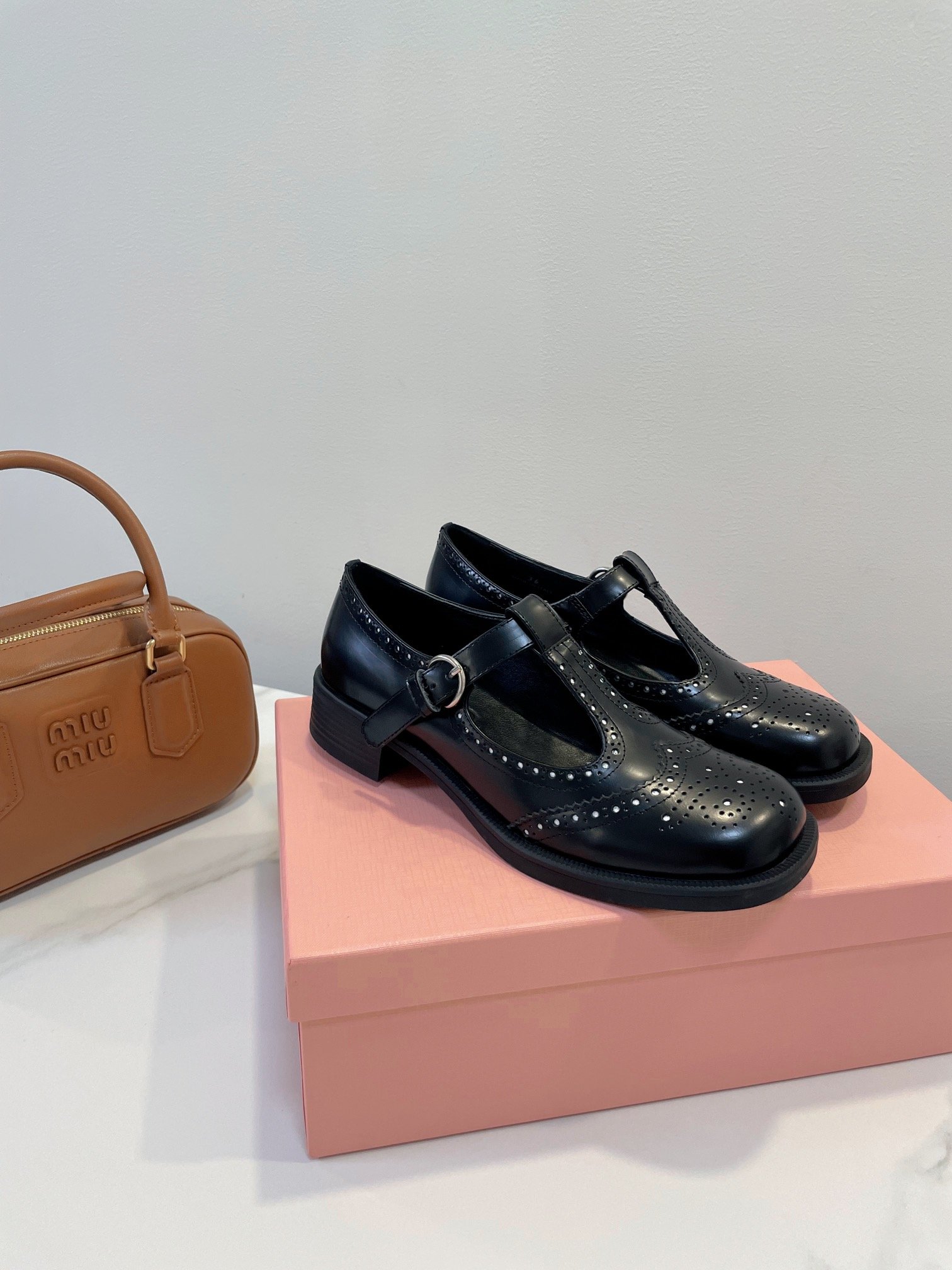 Miu Miu British style loafers - Image 3