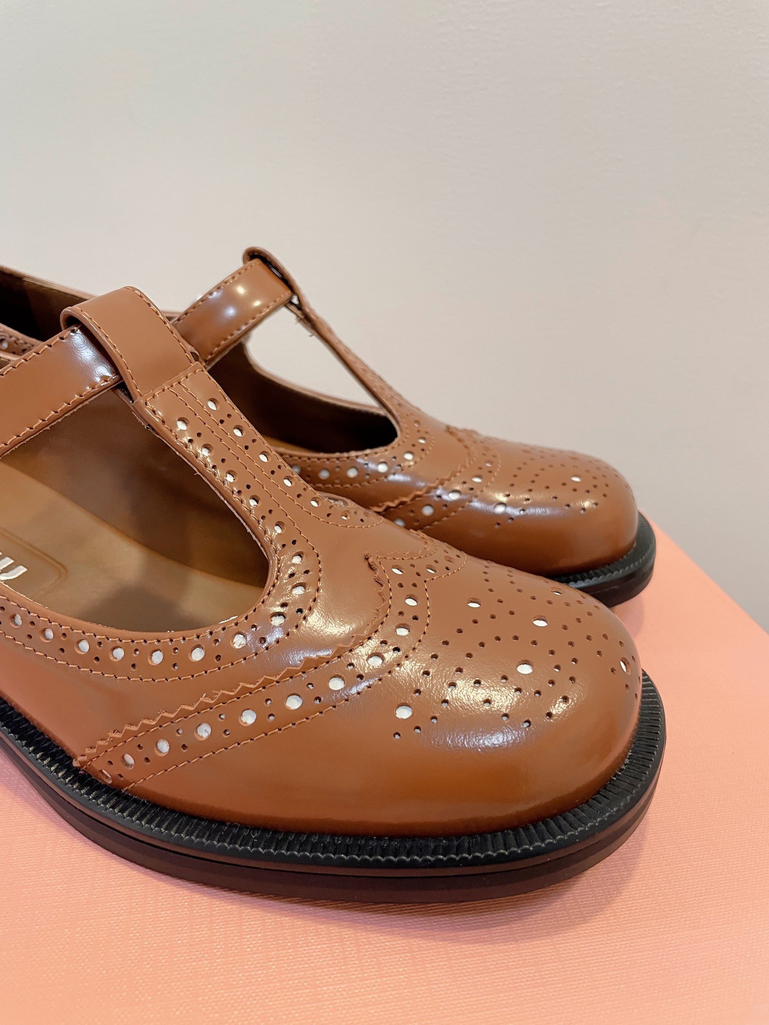 Miu Miu British style loafers - Image 6
