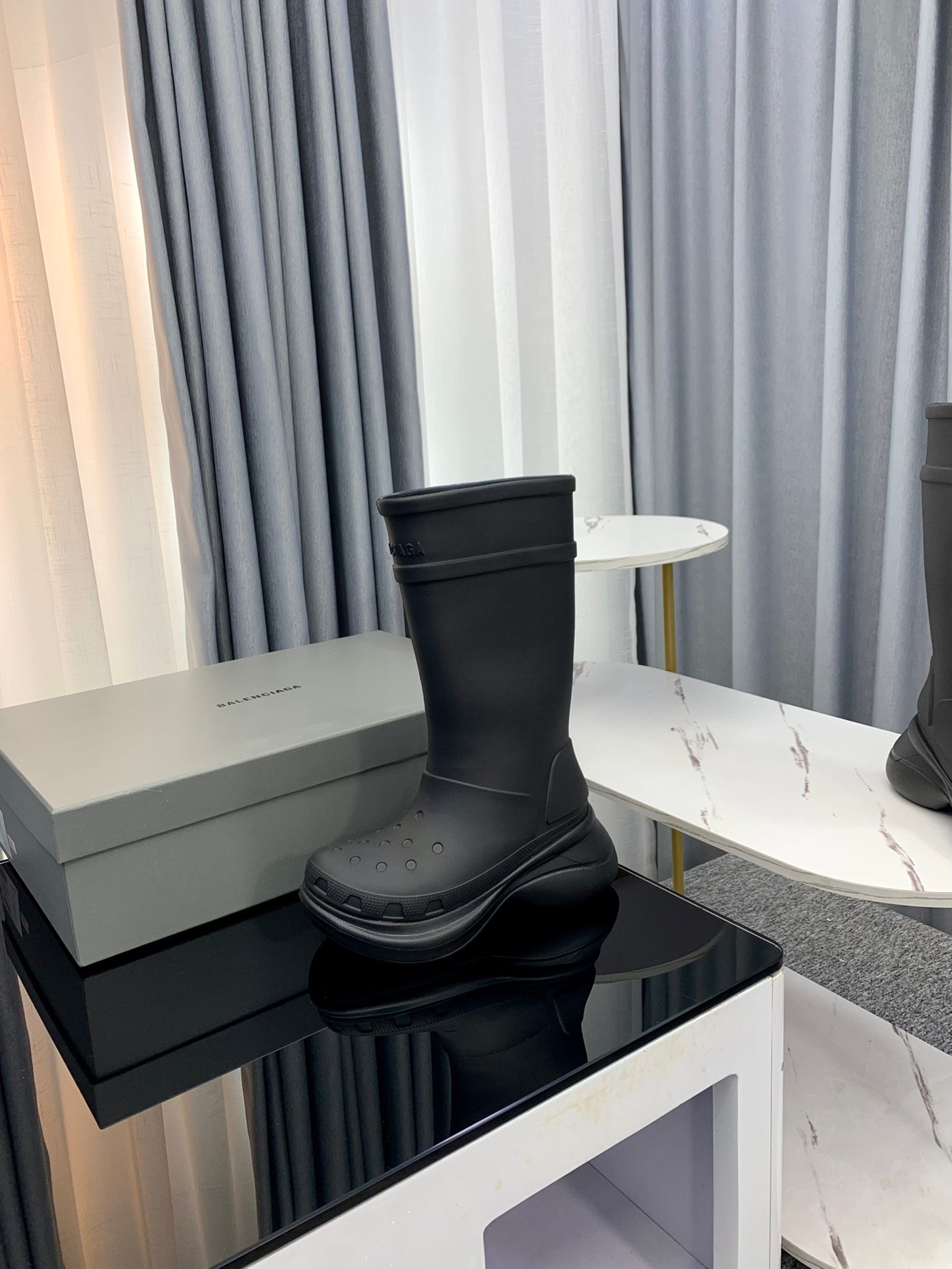 Balenciaga&Crocs Joint New Cave Rain Boots(couple style) - Image 3