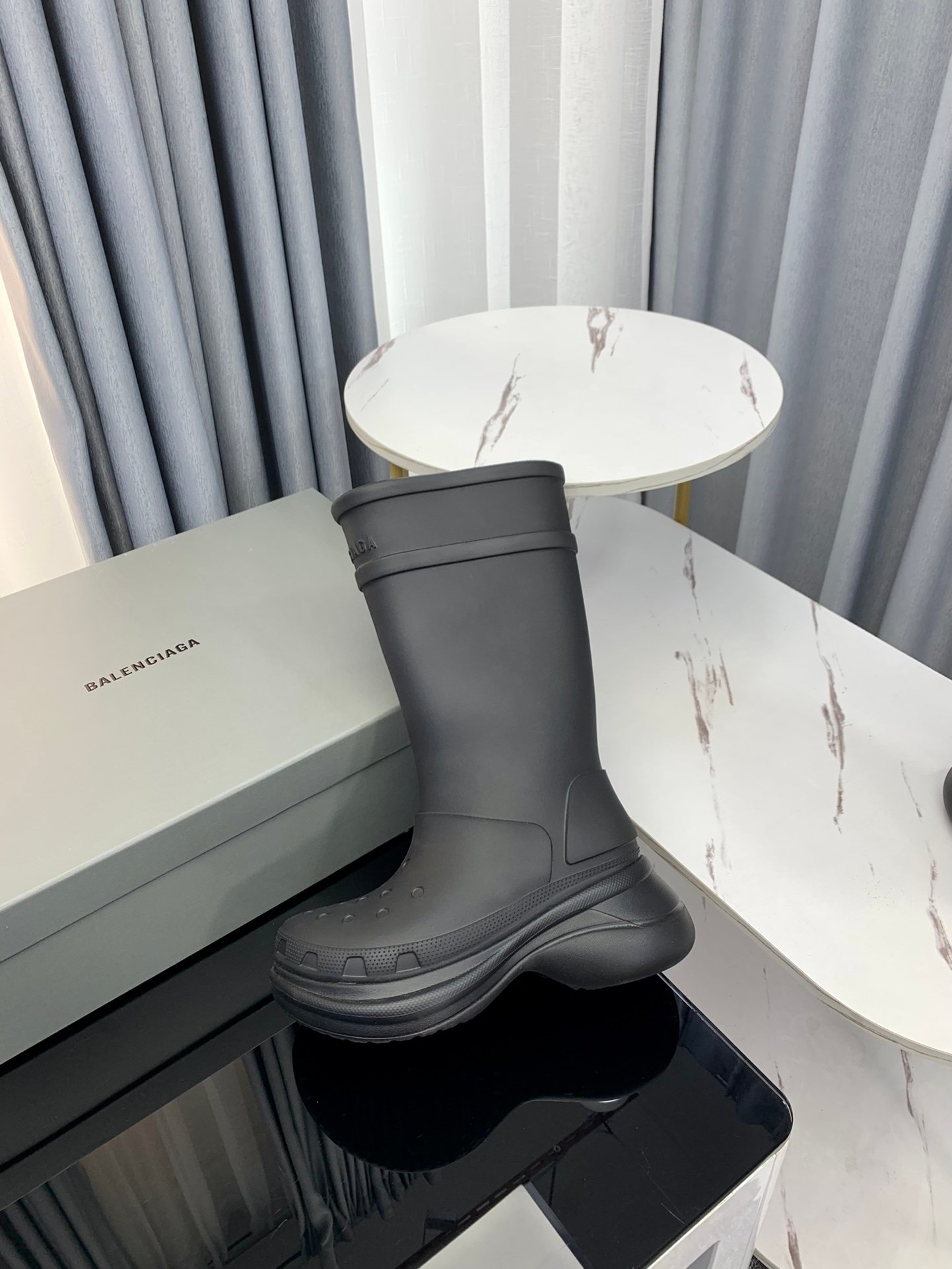 Balenciaga&Crocs Joint New Cave Rain Boots(couple style) - Image 4