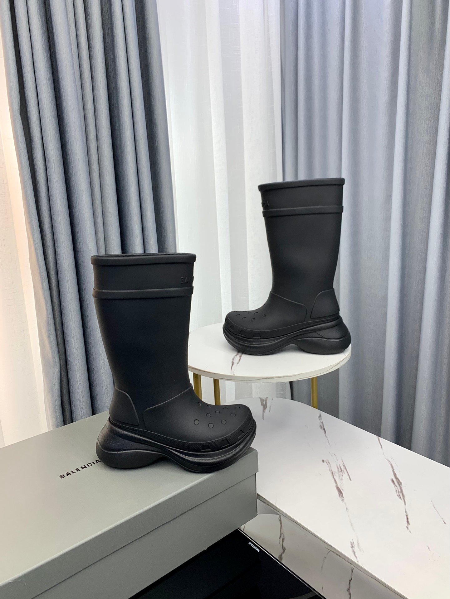 Balenciaga&Crocs Joint New Cave Rain Boots(couple style) - Image 6