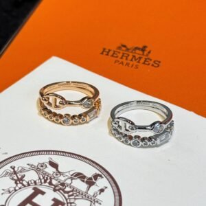 HERMES double-layer pig nose ring