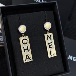 Chanel C2 Double C Letter Earnail Earrings