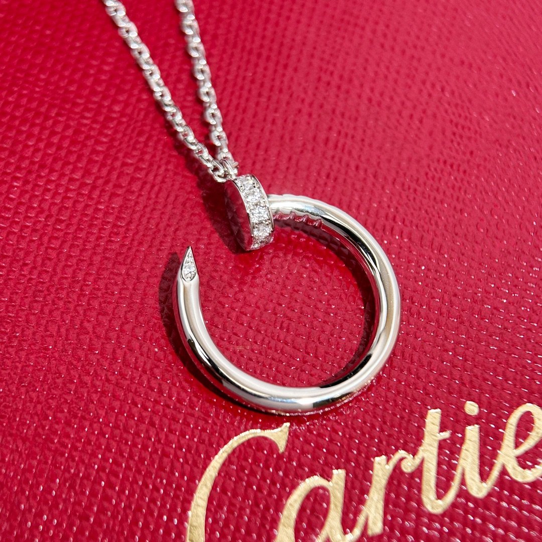 Cartier smooth nail necklace - Image 5