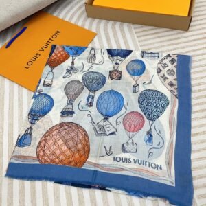 LV hot air balloon scarf