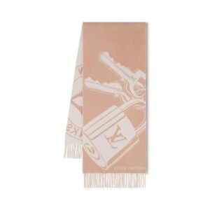 LV Lock And Keys Scarf