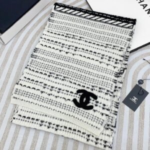 CHANEL cashmere scarf