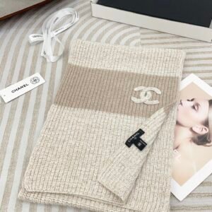 CHANEL Versatile Cashmere Scarf