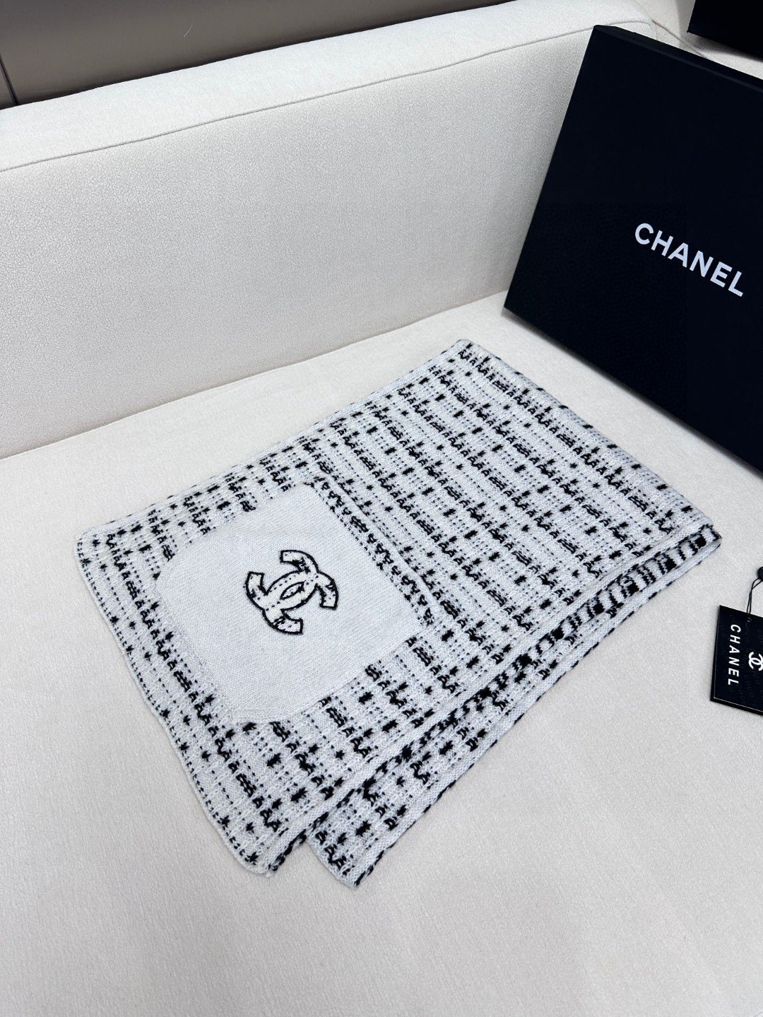 Chanel Haute Couture Cashmere Scarf