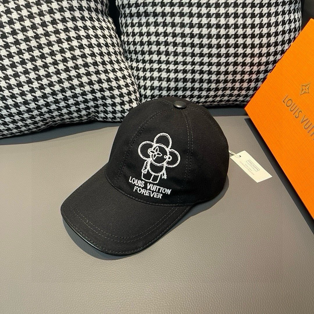 LV embroidered baseball cap