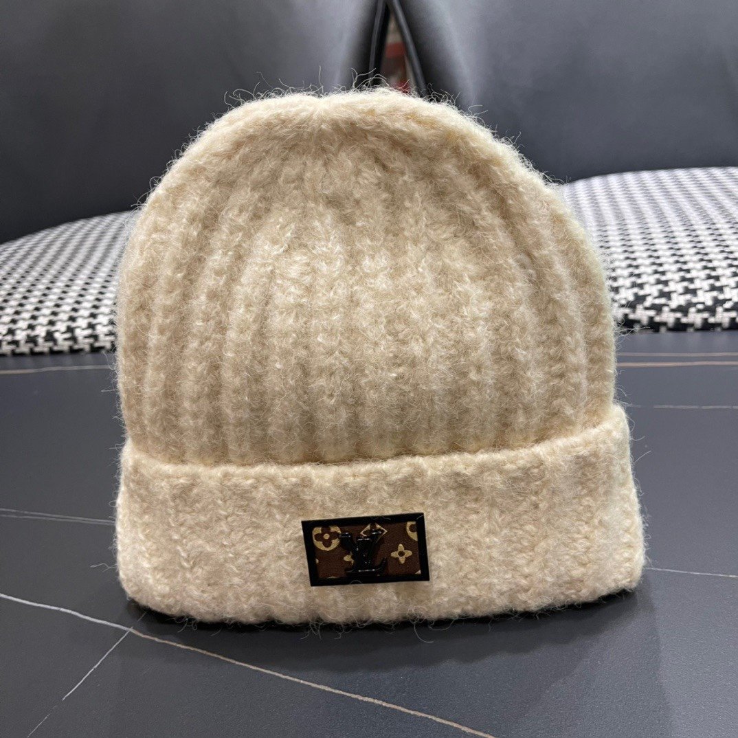 LV fair Island style retro knitted hat - Image 4