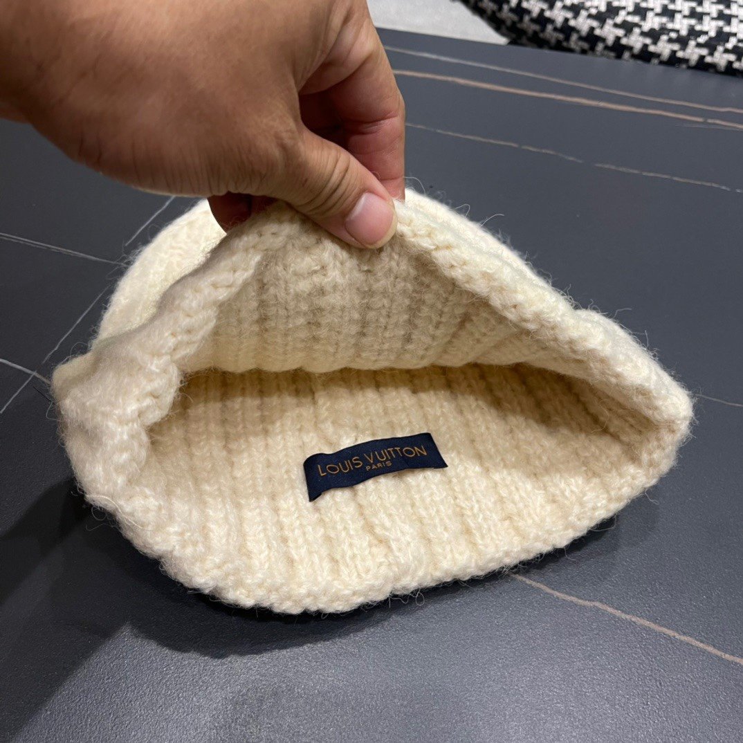 LV fair Island style retro knitted hat - Image 7