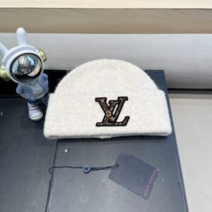 LV vintage Jacquard Thick Hat