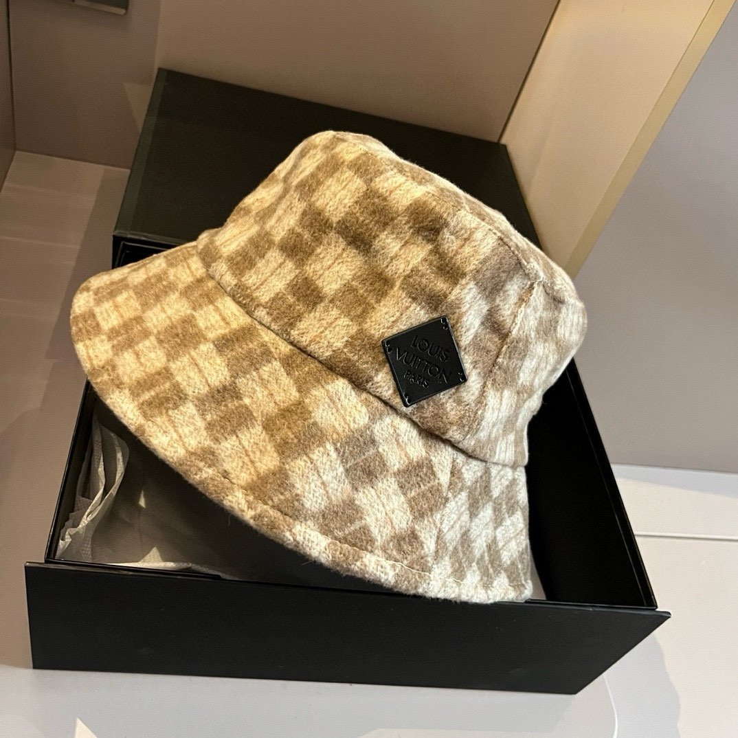 LV chessboard fisherman hat - Image 2